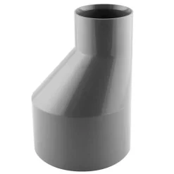 Réduction excentrée PVC évacuation mâle/femelle Ø160x125