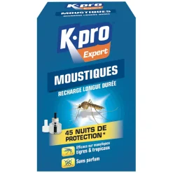 Recharge diffuseur anti-moustiques longue durée K.PRO