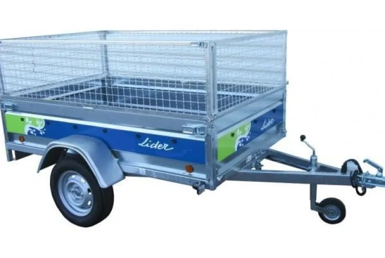Rehausses grillagées 50 cm pour remorque 39211 LIDER