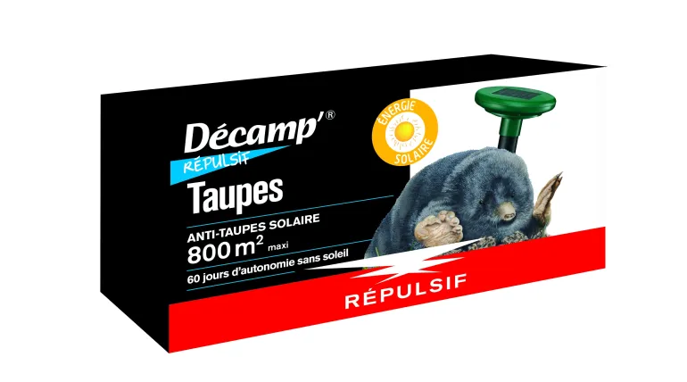 Repousse taupe solaire vibration
