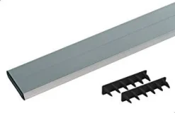 Règle de maçon en aluminium 4 m avec embouts NESPOLI