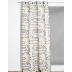 Rideau Menphis 140x260 cm Jaune