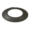 Rosace noir mat Ø200mm