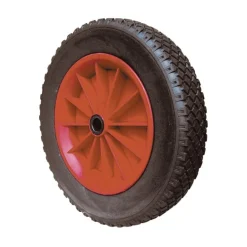Roue increvable polyuréthane Ø400mm alésage Ø25mm 180kg