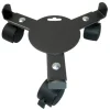Roule plante extensible à 3 roulettes 27-37 gris anthracite