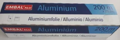 Rouleau aluminium 200 x 0,29 m en cutter box