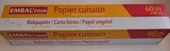 Rouleau de papier cuisson EMBAL FOUR 60x0,4m