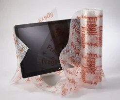 Rouleau film bulles 10 m x 60 cm imprimé "FRAGILE" MOTTEZ