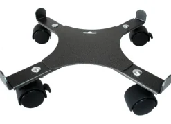 Roule plante extensible à 4 roulettes 34-51 gris anthracite