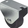Roulette fixe polychoc noir Ø30mm, charge 16kg
