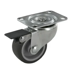 Roulette Miniroll à platine pivotante Ø50mm 20kg (x1)