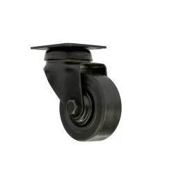 Roulette Novo noire pivotante charge 40kg Ø50 mm