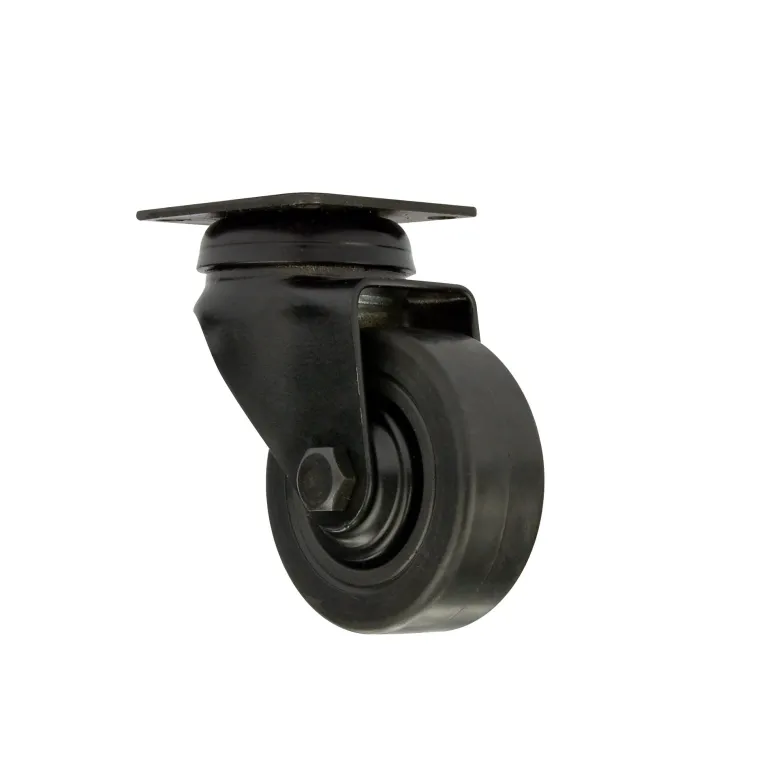 Roulette Novo noire pivotante charge 40kg Ø50 mm
