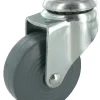 Roulette à oeil piv caoutchouc gris Ø42mm charge 30kg