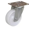 Roulette pivotante polychoc blanc Ø50mm charge 50kg