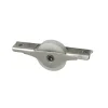 Roulette pour rail coulissant placard 20kg Ø24.5x62x11mm