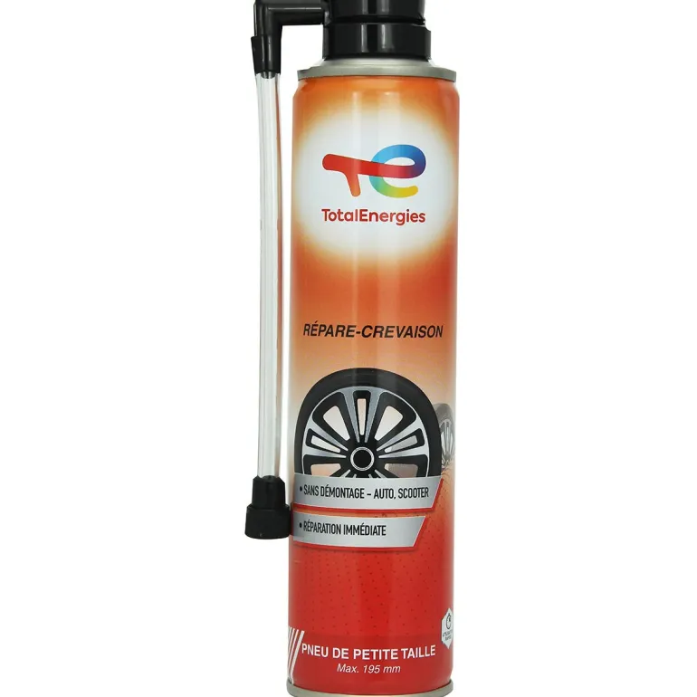 Répare crevaison 300 ml TOTAL