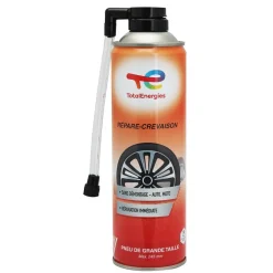Répare crevaison 500 ml TOTAL