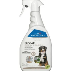 Répulsif d'intérieur et d'extérieur pour chien 750ml