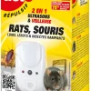 Répulsif ultrasons rats - souris - insectes rampants