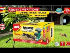 Répulsif à vibration anti-fourmis (x2) ACTO