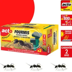 Répulsif à vibration anti-fourmis (x2) ACTO