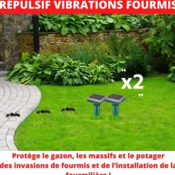Répulsif à vibration anti-fourmis (x2) ACTO