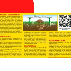 Répulsif à vibration anti-fourmis (x2) ACTO
