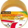 Ruban adhésif double face surfaces lisses 20mx50mm