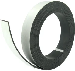 Ruban adhésif magnétique, recoupable L.2500mm H.19mm
