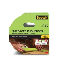 Ruban de masquage pour surfaces rugueuses 24 x 41m SCOTCH