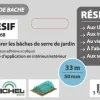 Ruban de réparation adhésif PE 50mm x 33m