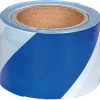 Ruban de signalisation bleu-blanc double face PATURA