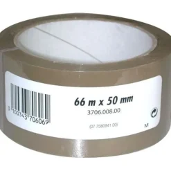 Ruban pour emballage Polypropylène Havane 66m x 50 mm