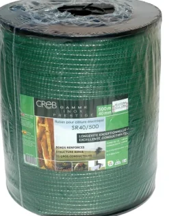Ruban SR40500 prestige 40mm - 500m vert CREB