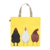 Sac de courses motif poules