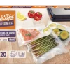 Sac zippé avec valve sous-vide 25x35 cm LE PARFAIT x20