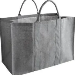 Sac à bûches Natureo gris