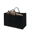 Sac à bûches Natureo noir