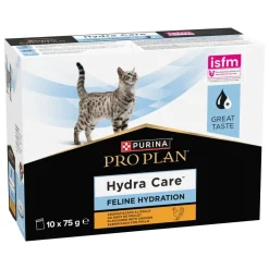 Sachet pour chat augmentant l'apport hydrique Poulet 10x85g