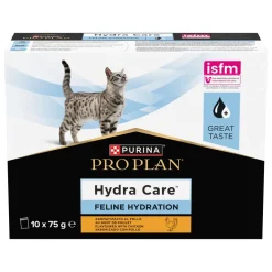 Sachet pour chat augmentant l'apport hydrique Poulet 10x85g