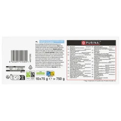 Sachet pour chat augmentant l'apport hydrique Poulet 10x85g