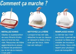Sacs à litière filtrant Kivis L (x6)