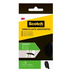 Sangle agrippante noir 3,65mx19mm