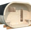 Sauna en bois blanc Anette 3,0+1,50 m² 4 Pers.