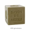 Savon de Marseille cube 400 g huile d'olive MARIUS FABRE