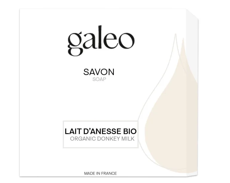 Savon au lait d'anesse bio 100 gr GALEO