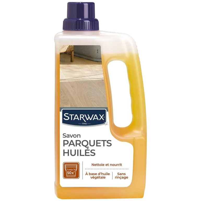 Savon d'entretien pour parquets huilés 1L STARWAX