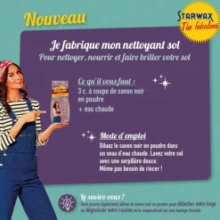 Savon noir en poudre 500 g STARWAX The Fabulous