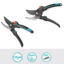 Sécateur PremiumCut Pro lames franches r4mm GARDENA